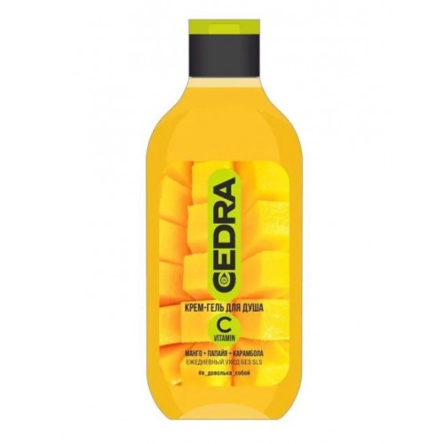 CEDRA Гель для душа Манго-папайя-карамбола 300мл